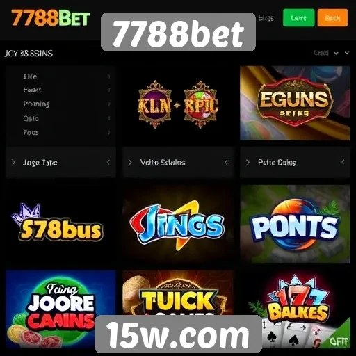 Comparativo entre jogos oferecidos no 7788bet